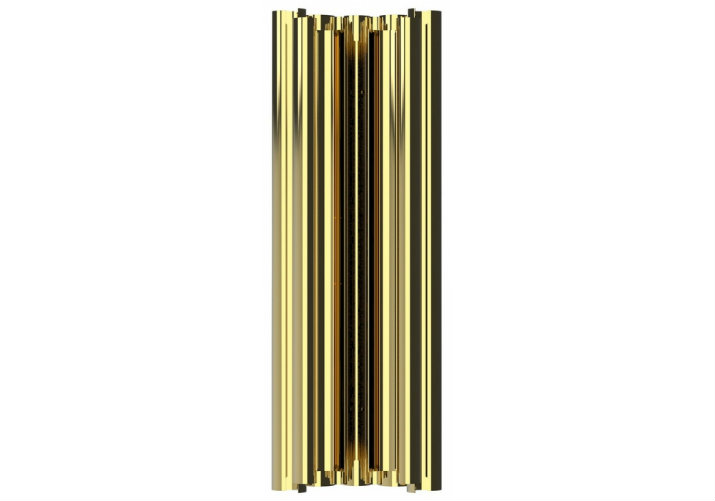 Contemporary Lighting - 10 golden wall sconces