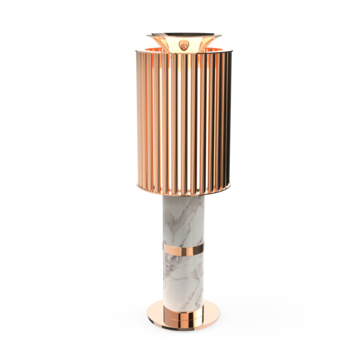 Contemporary copper lighting designs