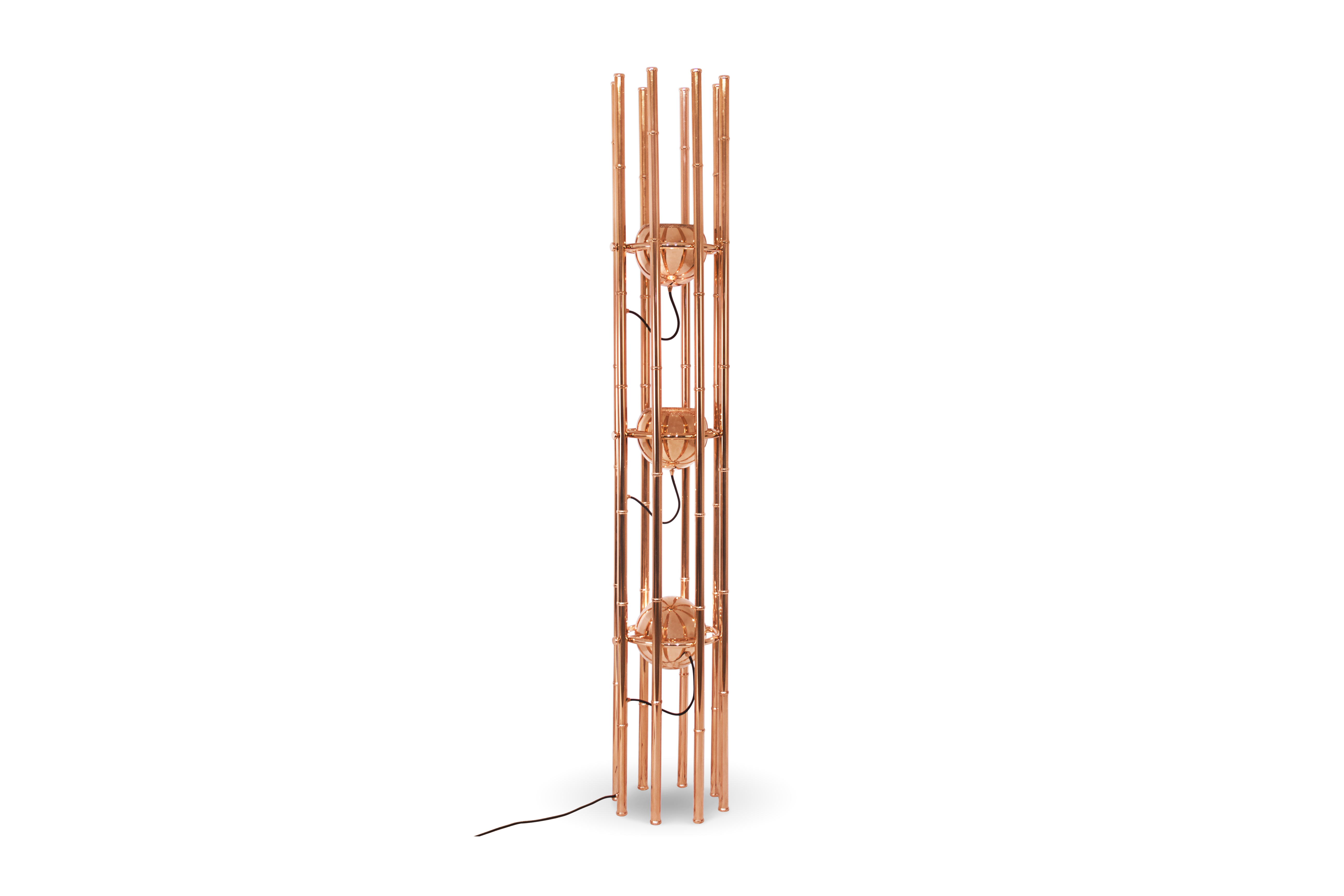 kenzo brabbu contemporary copper lighting