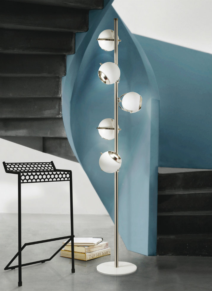 Silver Floor Lamps