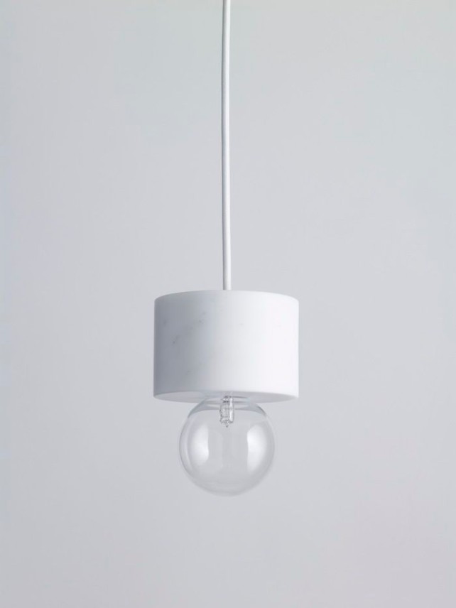 8 contemporary lighting designs with marble details for Fall and Winter
