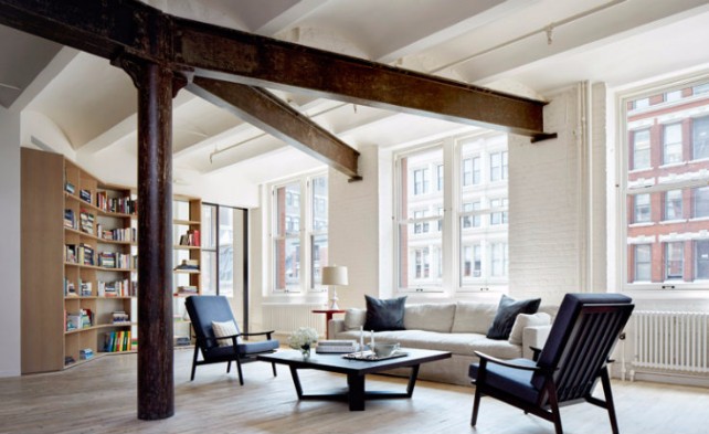 Stylish NY Loft Turned into a Contemporary Home