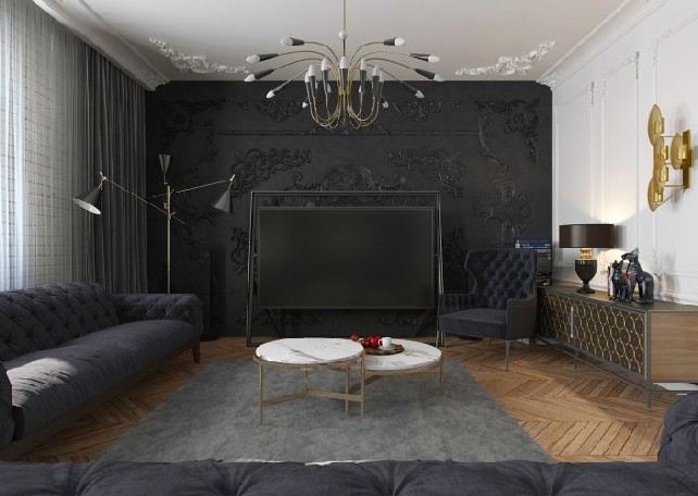 How to Light Up With the So-Called “Black Wall Decor”