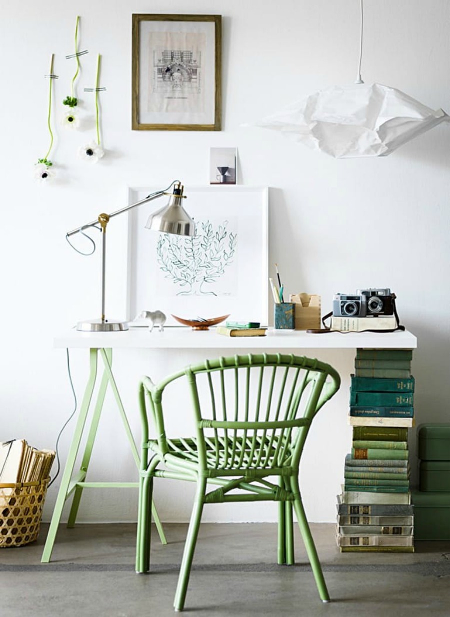 Mood Board: A Little Green for a Joyful Home