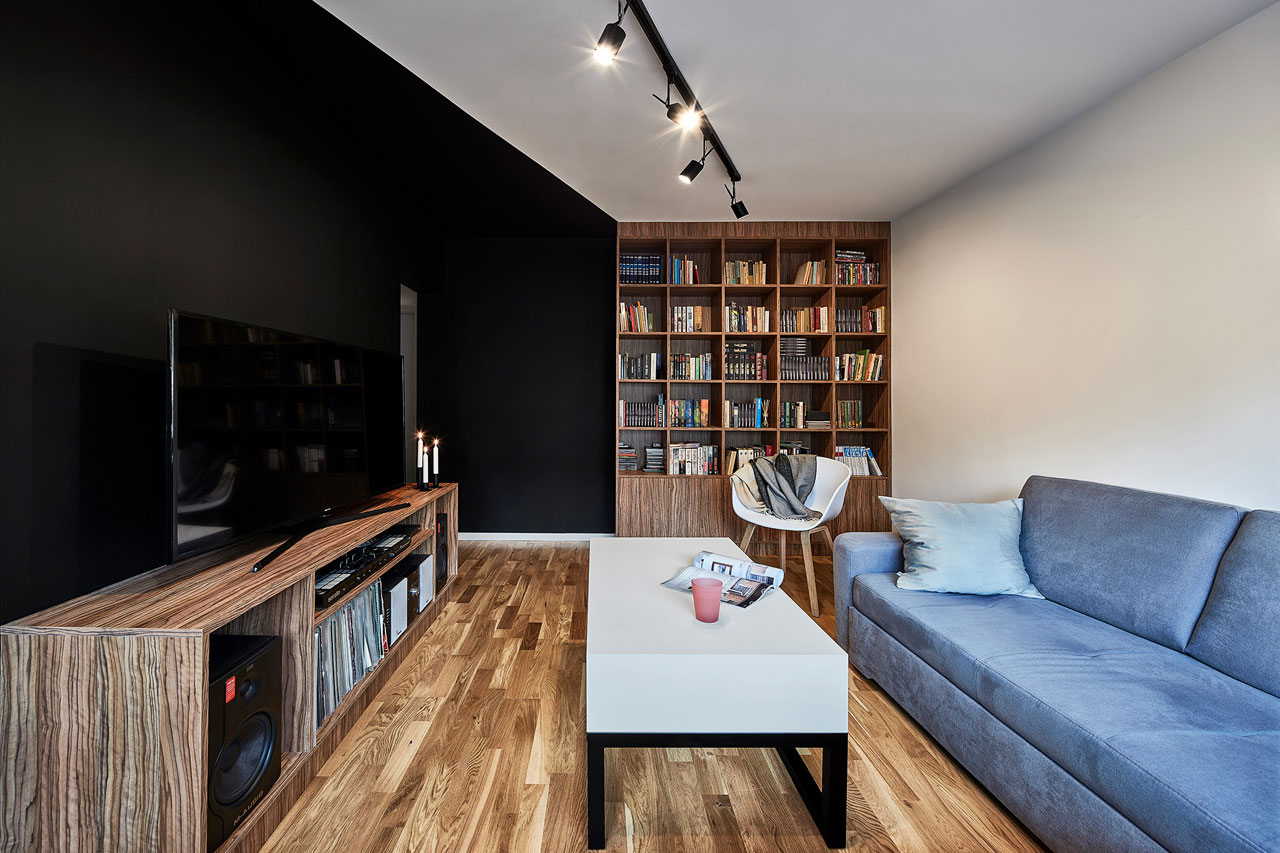 Small Apartment in Poland with Lighting Done Right