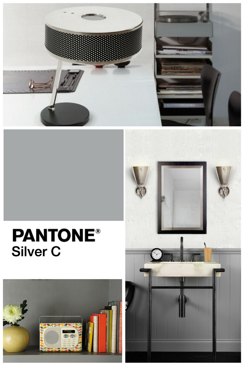 Mood Board- When a Gray Living Room Has the Best Lighting