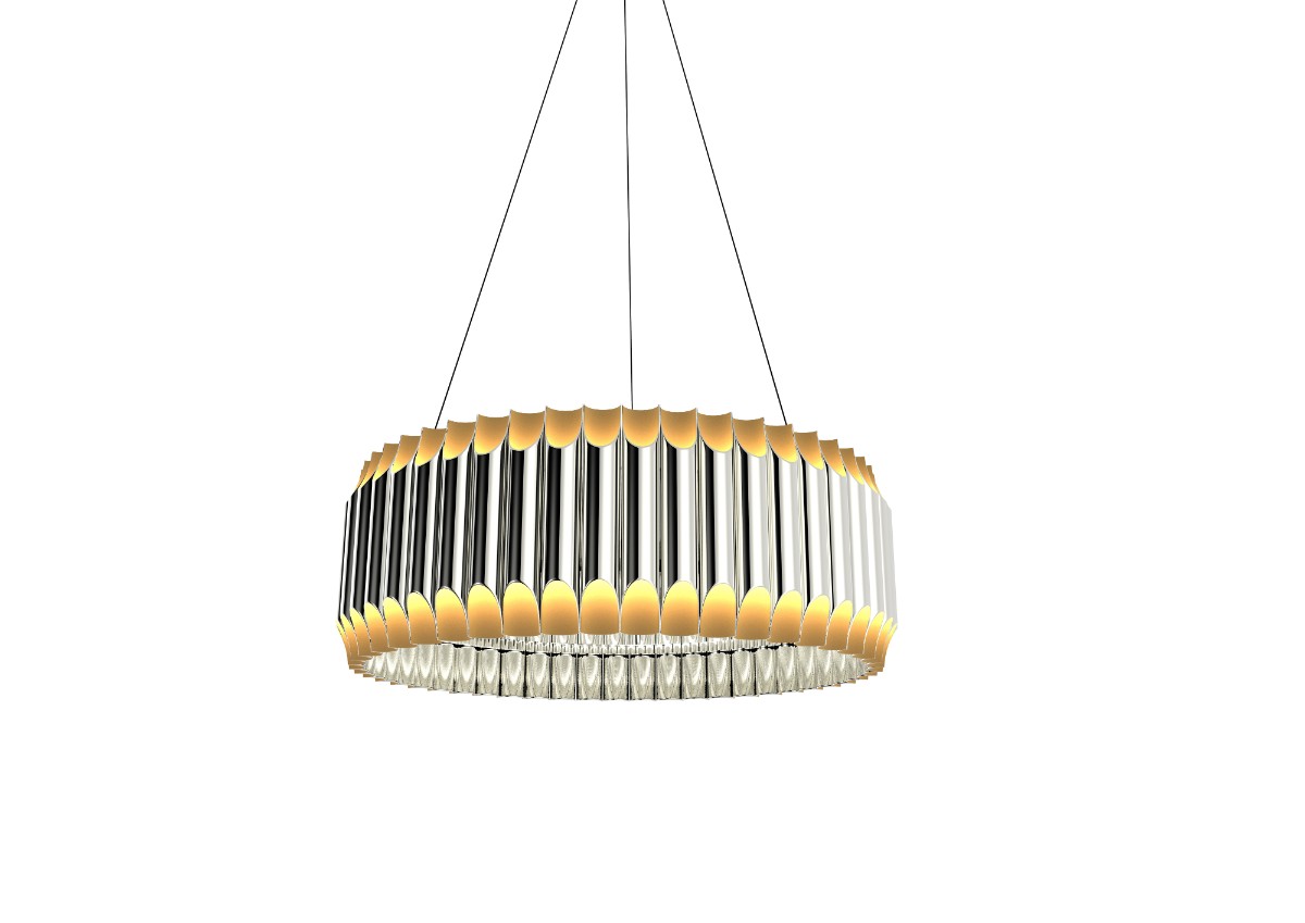 The Best Contemporary Lighting: An Industrial Round Pendant Light