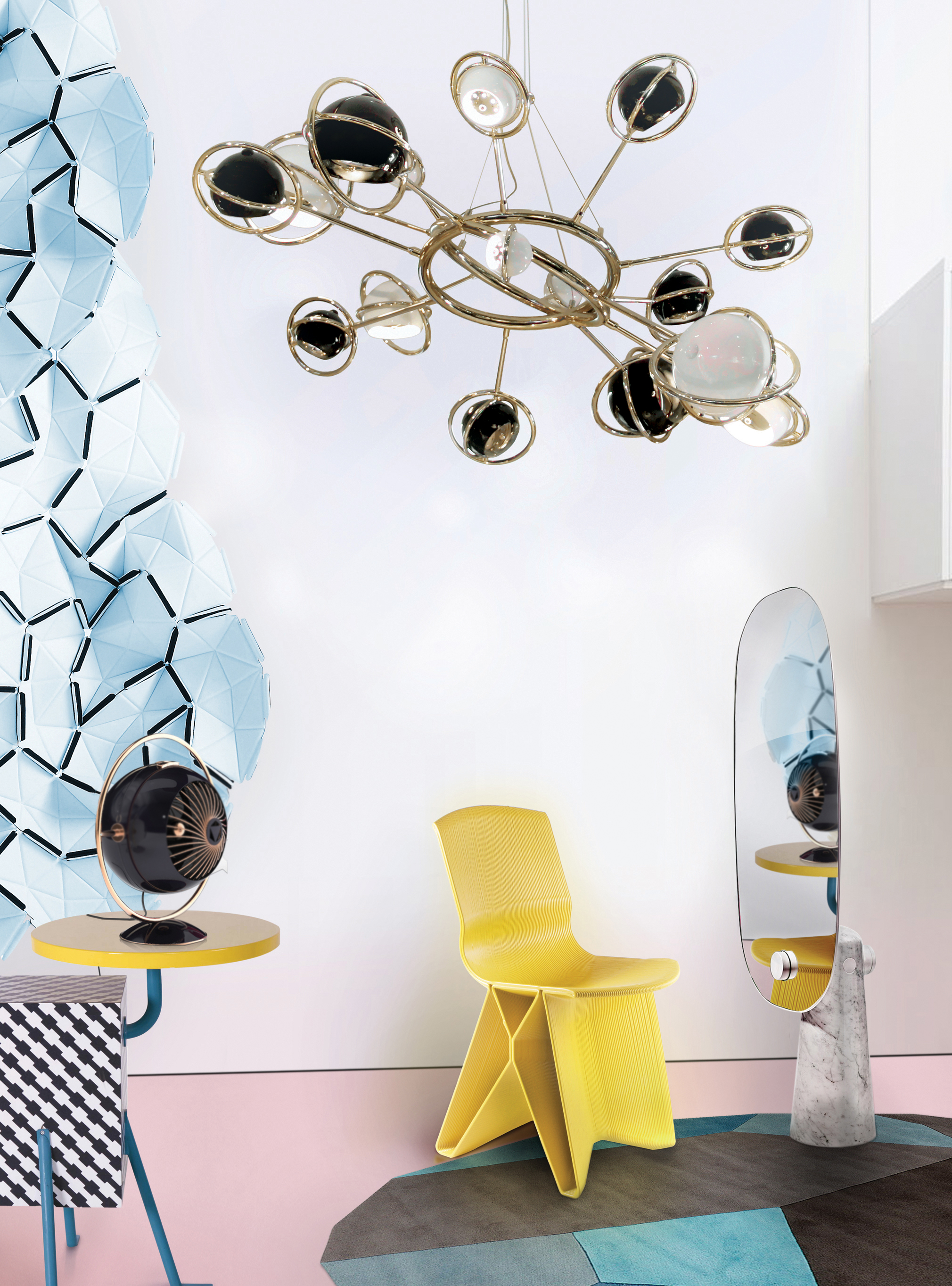 The Best Contemporary Lighting- A Mid Century Modern Chandelier