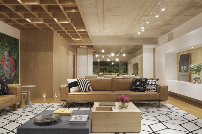 Brazilian Contemporary Interior Design Project Filled With Wood Accents