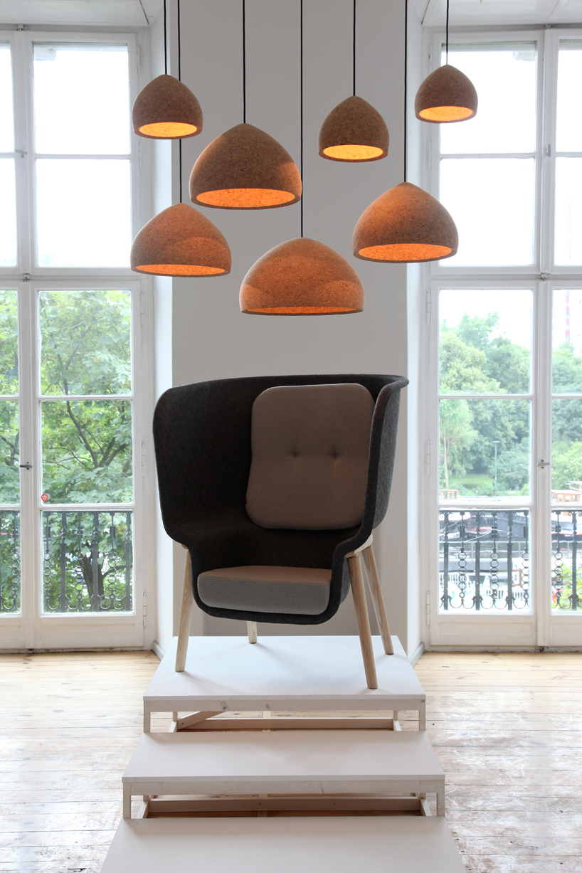 Portuguese Cork and It's Take on Contemporary Lighting Fixtures