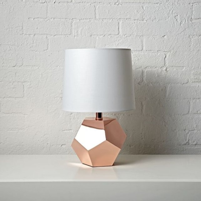 What Is Hot On Pinterest Gold Table Lamps! 2