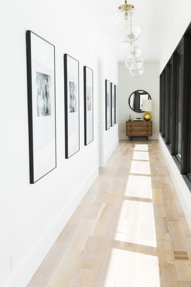 What Is Hot On Pinterest: Contemporary Hallway Décor!