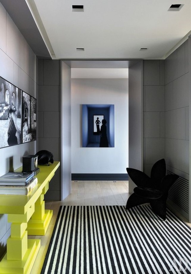 What Is Hot On Pinterest: Contemporary Hallway Décor!