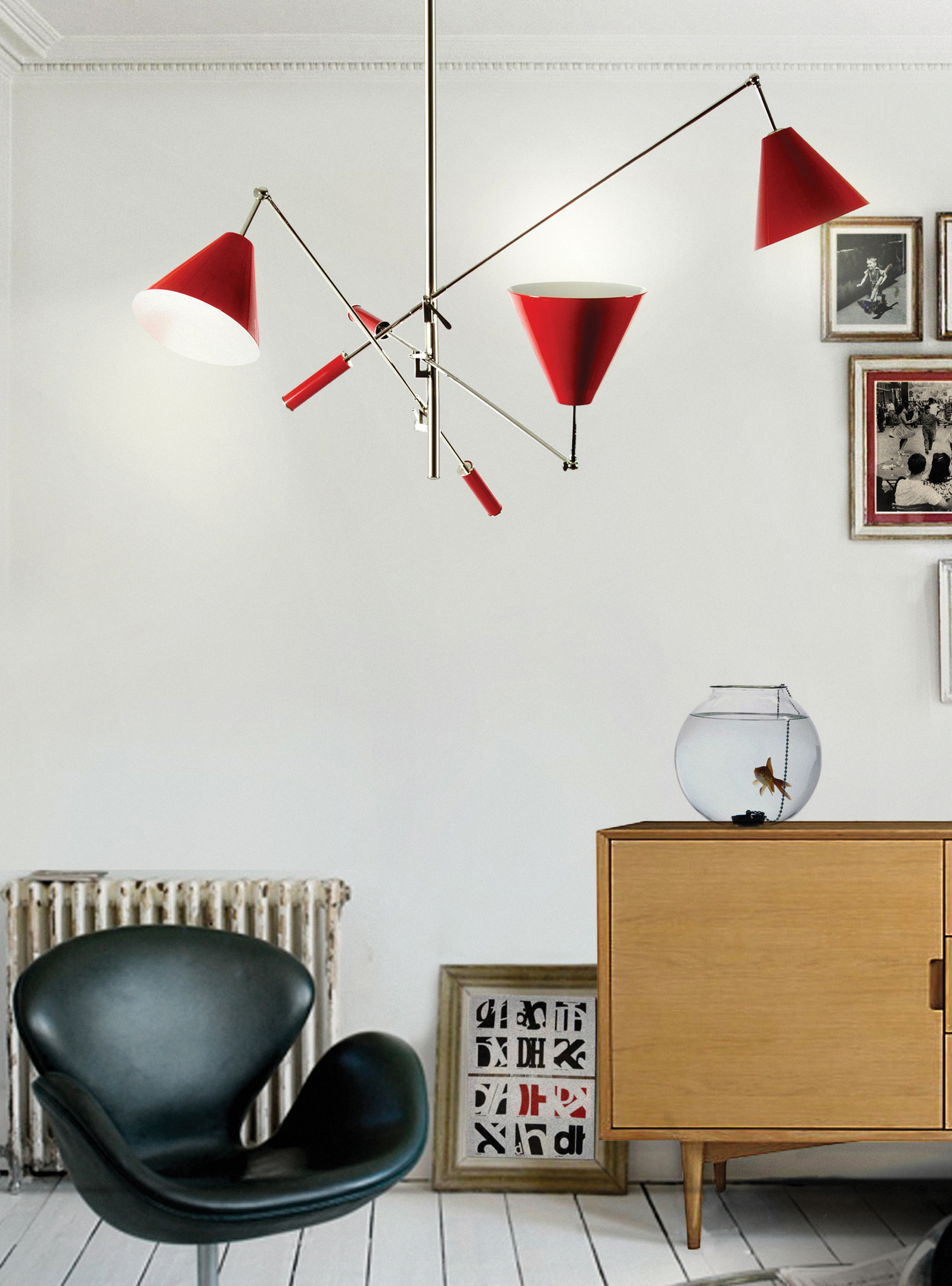 Mid-Century Lamps For The Scandinavian House