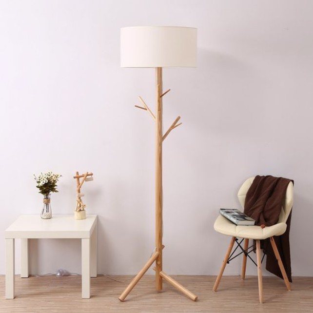 What Is Hot On Pinterest: White Floor Lamps!
