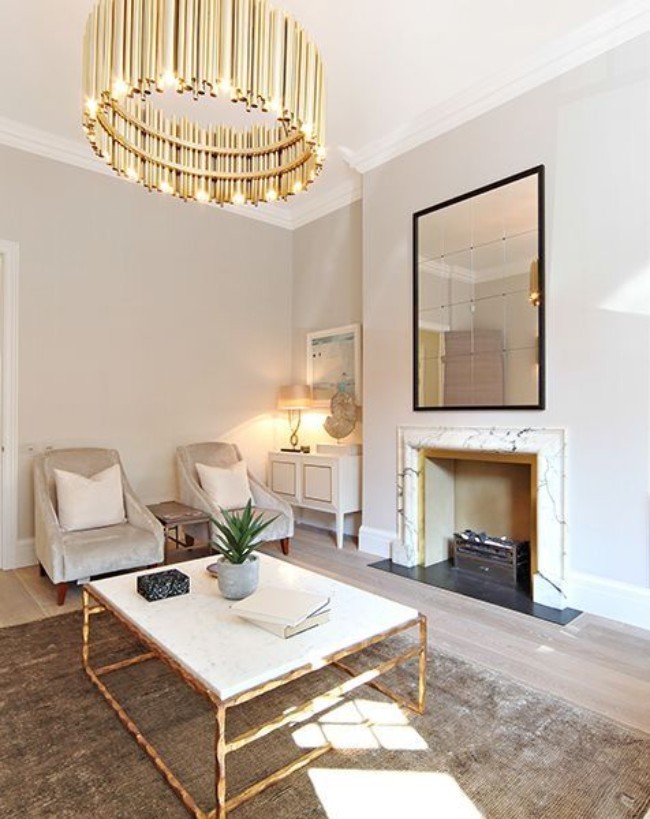 What is Hot on Pinterest: Gold Suspension Lamps and Where to Get Them!