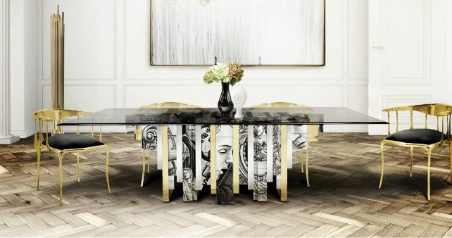 Put Together a Luxurious Contemporary Dining Room Décor!